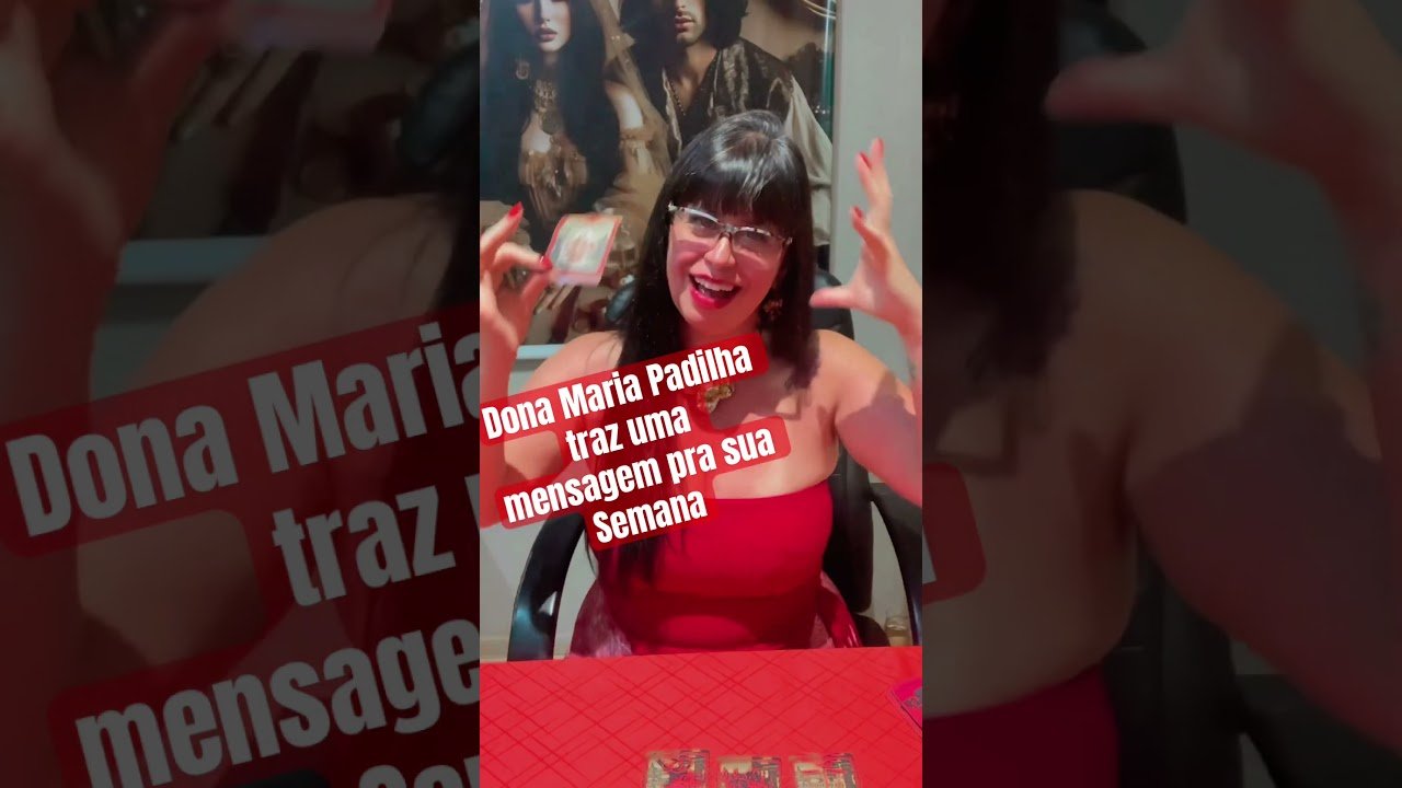 No momento, você está visualizando Aviso pra sua semana por dona Maria Padilha #ciganarosa #tarot