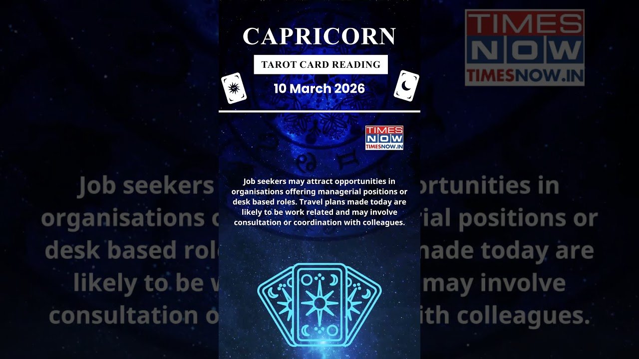 No momento, você está visualizando Capricorn Tarot Card Reading | March 10 Zodiac | Astrology & Prediction of Today | #short #tarot