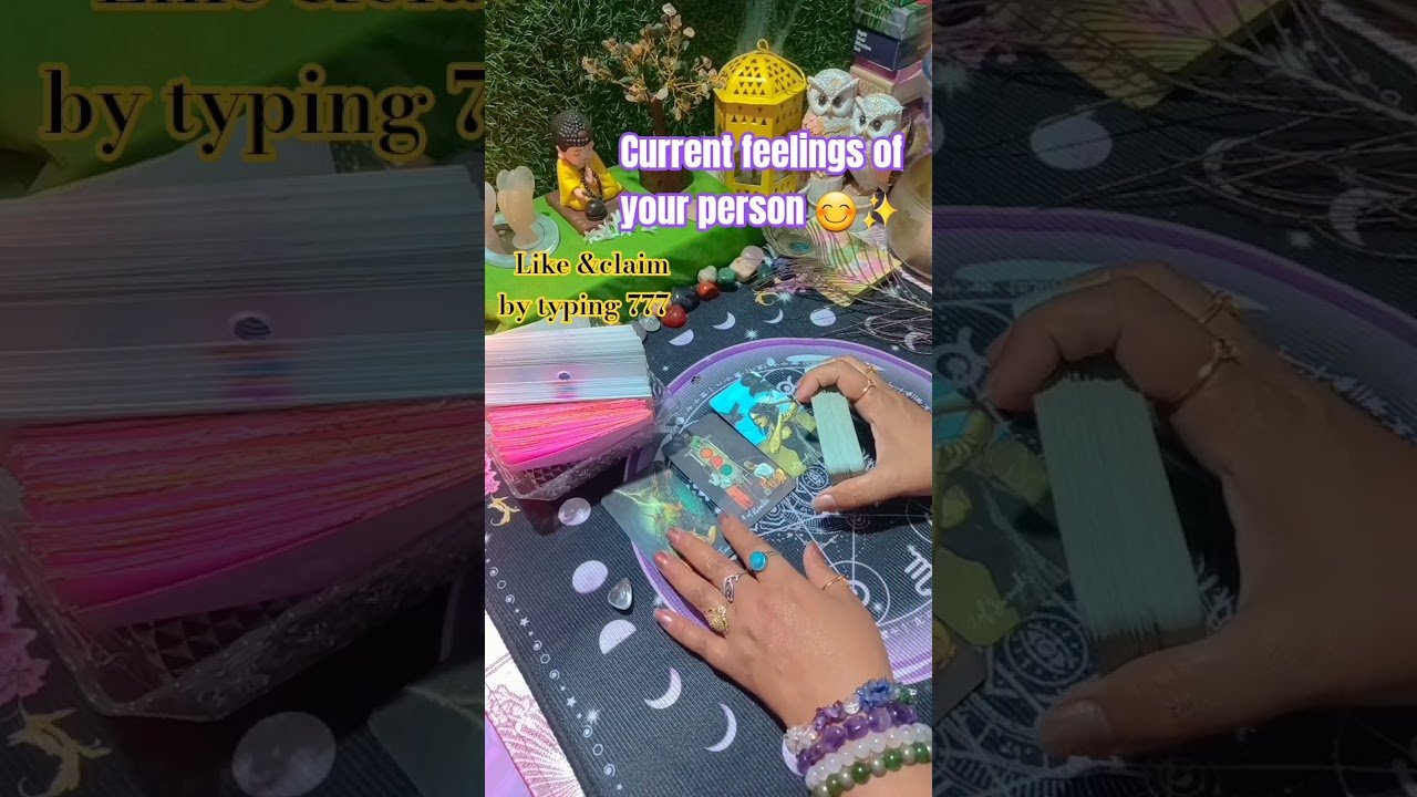 No momento, você está visualizando current feelings of your person 😊✨️#tarot #twinflame #cardreading #zodiac #music