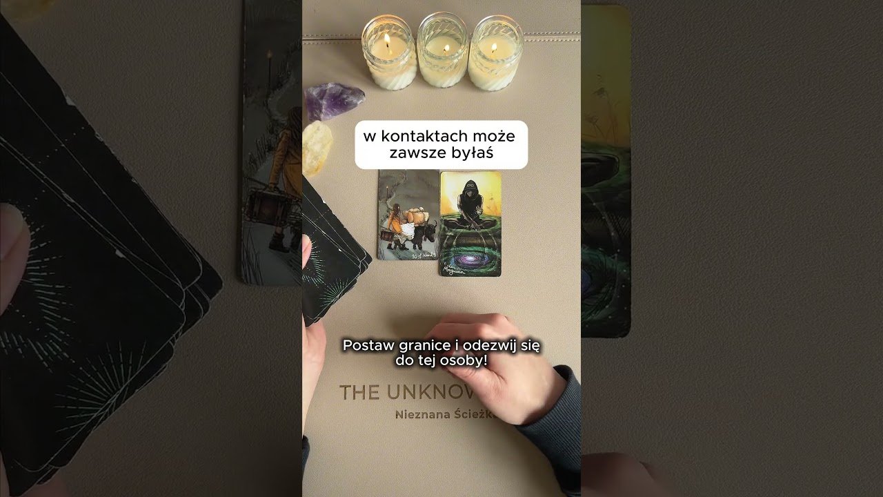 No momento, você está visualizando ✨CZY ODEZWAĆ SIĘ DO TEJ OSOBY?🃏✨#theunknownpath #przesłanie #tarot