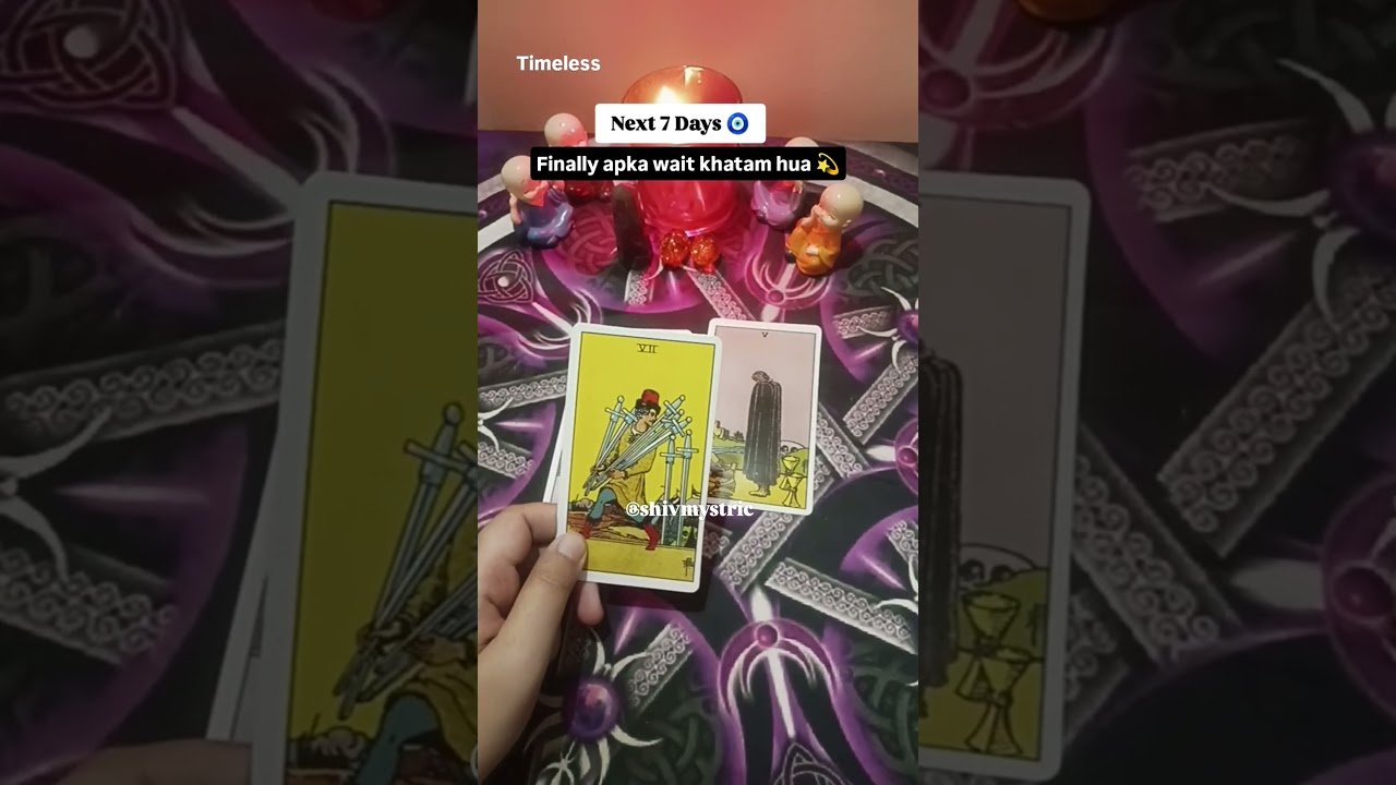 No momento, você está visualizando Finally wait khatam 🧿 #7days #foryou #tarot #hinditarotreading