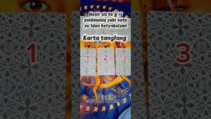 Leia mais sobre o artigo HOZIR SIZ TO’G’RI YOLDAMISIZ YOKI XATO YO’LDAN KETYABSIZMI #tarot #tarotreading #tarotcardreading