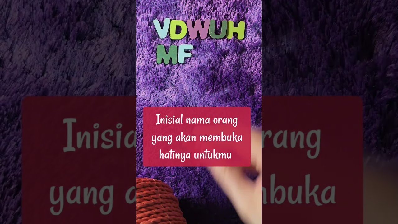 No momento, você está visualizando Inisial nama orang yang akan membuka hatinya untukmu ♥️ #tarot #timeless #gemintangtarot