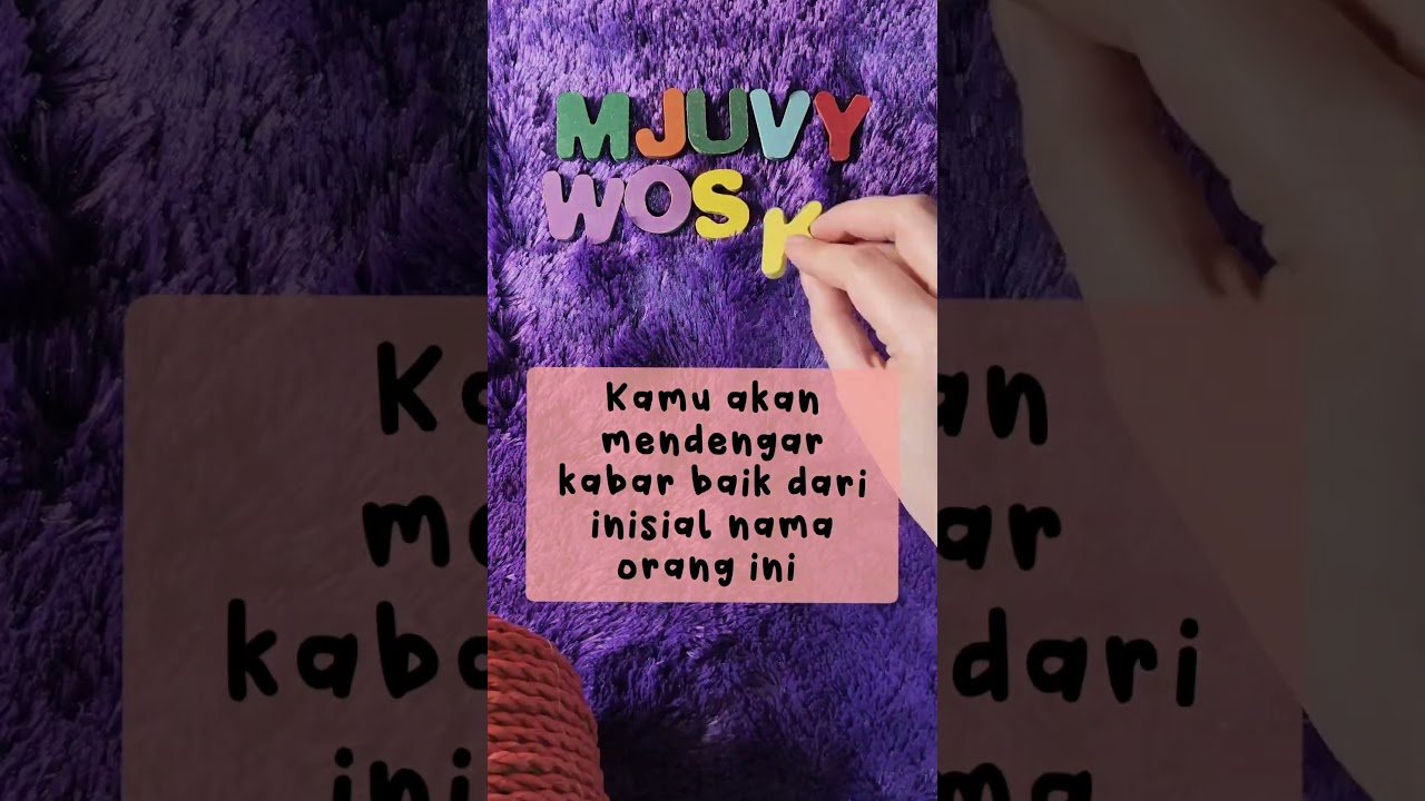 No momento, você está visualizando Kamu akan mendengar kabar baik dari inisial nama orang ini 🍀 #tarot #tarotreading #gemintangtarot