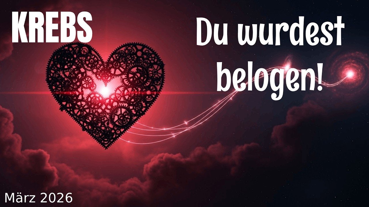 No momento, você está visualizando Krebs❤️Du wurdest belogen! März 2026 Tarot