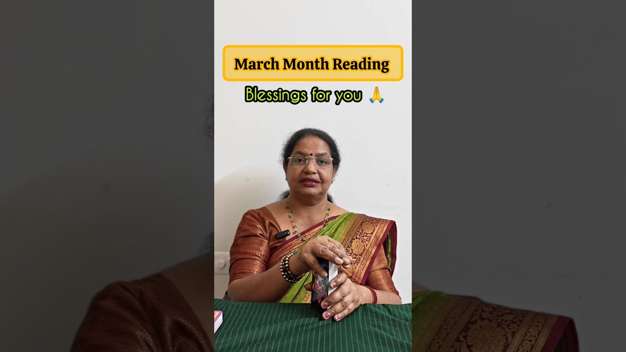 No momento, você está visualizando March Month Reading 🙏|Blessings for you|Timeless|Universe message #marchreading #shorts