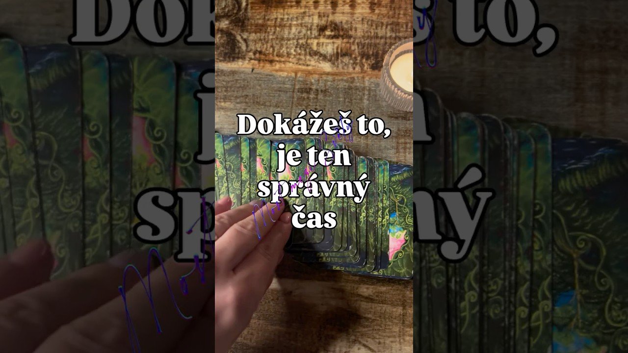 No momento, você está visualizando Mozna tohle prave ted potrebujes slyset 💚 #vykladkaret #tarot #motivace #nasmerovani