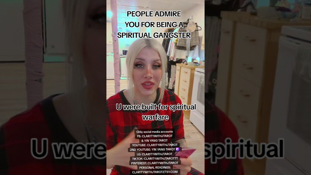 No momento, você está visualizando PEOPLE ADMIRE U FOR BEING A SPIRITUAL GANGSTER  #tarot #chosenones #shorts