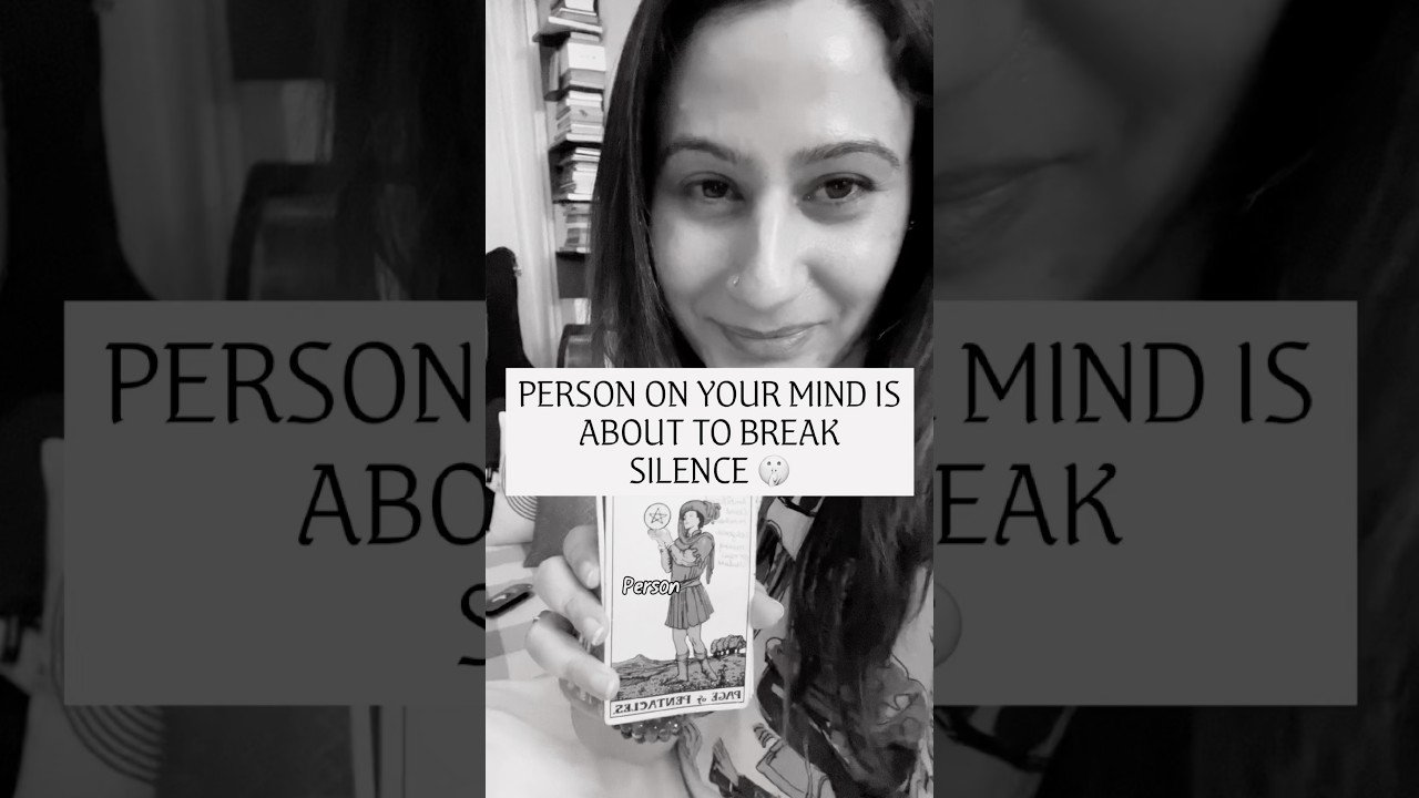 Leia mais sobre o artigo PERSON ON YOUR MIND IS ABOUT TO BREAK SILENCE 🤫 #tarot #tarotreading