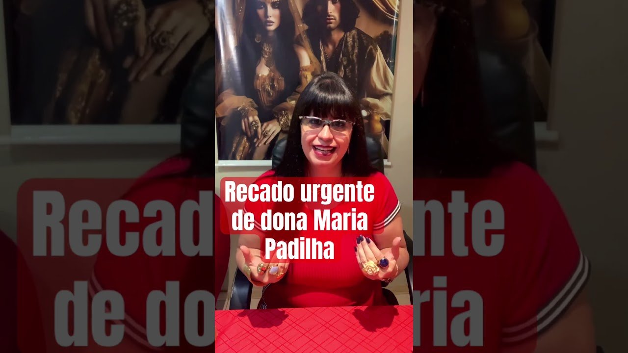 No momento, você está visualizando Recado urgente de dona Maria Padilha #tarot #ciganarosa