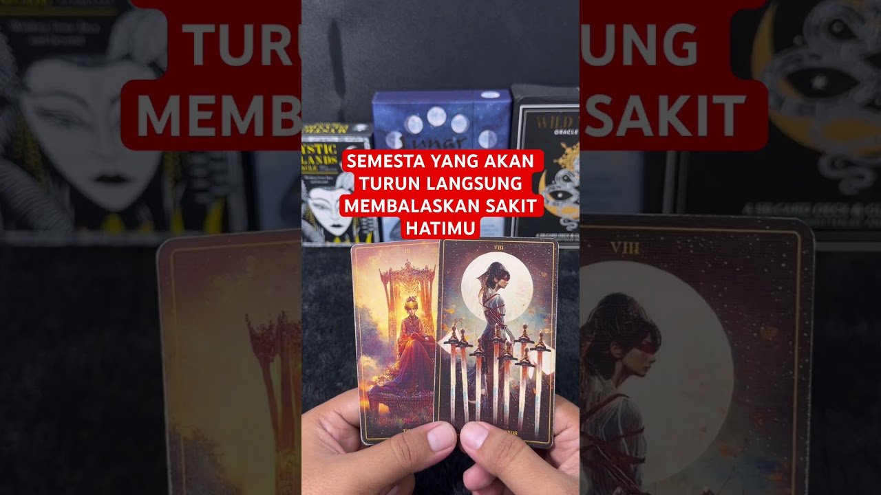 No momento, você está visualizando SEMESTA YANG AKAN TURUN LANGSUNG MEMBALASKAN SAKIT HATIMU #tarot #tarotreading