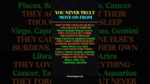 Leia mais sobre o artigo Some Zodiac Sign Stay in Your Heart #zodiac #astrology #horoscope #tarot