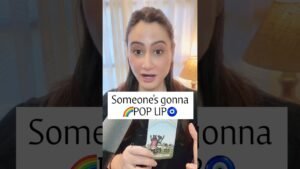 Leia mais sobre o artigo SOMEONES GOING TO POP UP🧿 #tarot #tarotreading