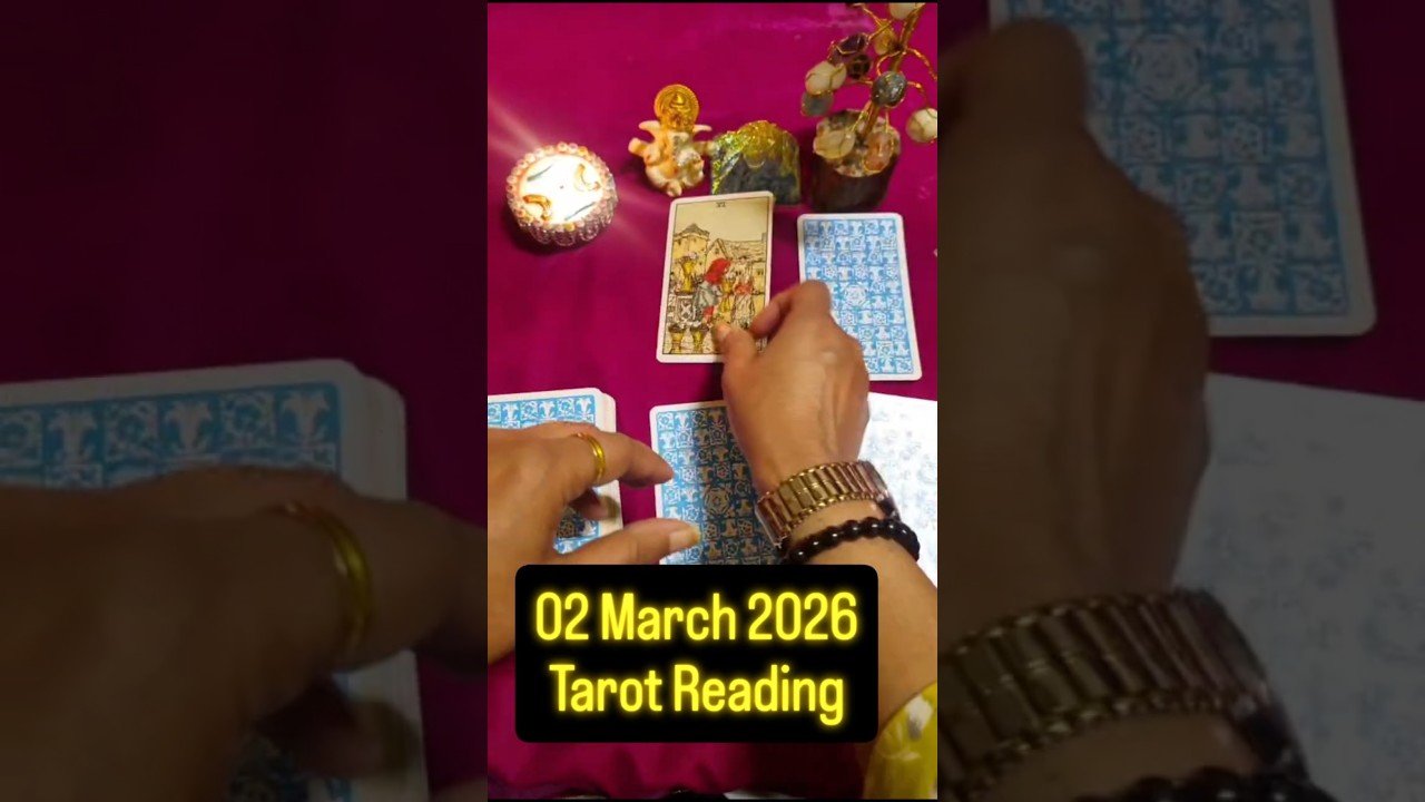 No momento, você está visualizando Tarot Reading 02 March 2026#dailyreading  #pickacard #tarotdaily #tarot #tarotreader #special #tip