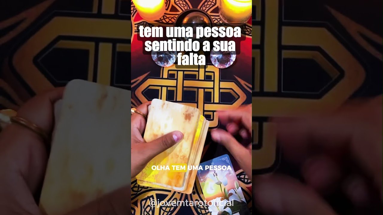 Leia mais sobre o artigo tem uma pessoa sentindo a sua falta – Tarot de hoje #tarot