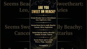 Leia mais sobre o artigo The Sweet vs Savage Zodiacs #zodiac #zodiacsigns #astrology #horoscope #tarot