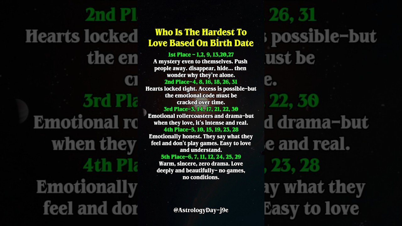 No momento, você está visualizando These Zodiac Signs Are the Hardest to Love 💔 #zodiac #zodiacsigns #astrology #horoscope #tarot
