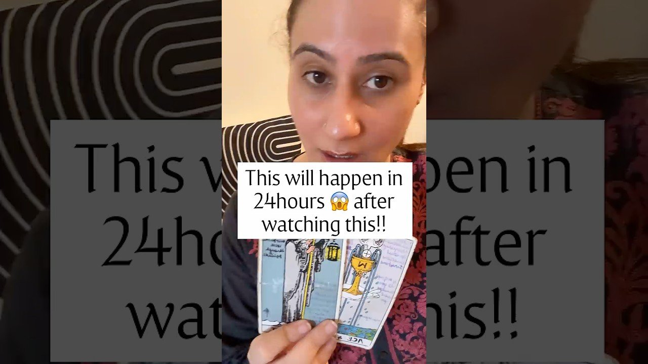 No momento, você está visualizando THIS WILL HAPPEN WITHIN 24hours OF WATCHING THIS #tarot #tarotreading
