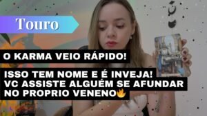 Leia mais sobre o artigo TOURO✨ISSO TEM NOME E É INVEJA🔥VC ASSISTE ALGUÉM SE AFUNDAR NO PROPRIO VENENO🔥O KARMA VEIO RAPIDO!