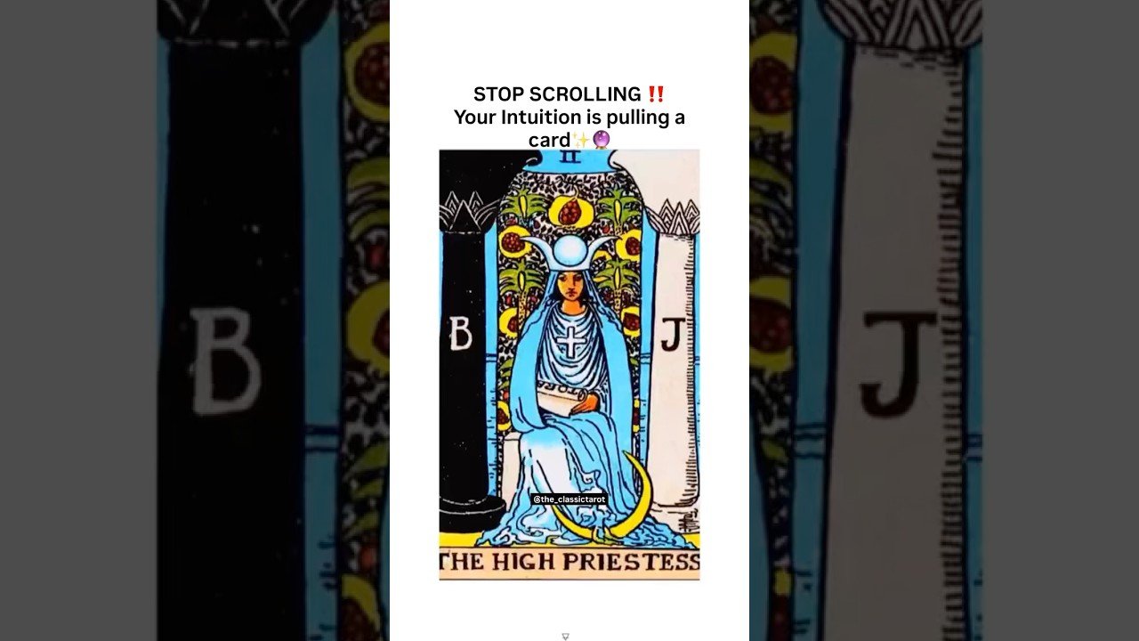 No momento, você está visualizando Trust your Intuitions 🧿 ! #tarot #tarotcardreading #situation