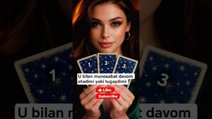 Leia mais sobre o artigo U BILAN MUNOSABAT DAVOM ETADIMI YOKI TUGAYDIMI #tarot #tarotreading #tarotcardreading #sevgi #fol