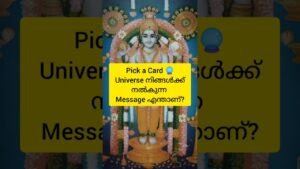 Leia mais sobre o artigo Universe നൽകുന്ന സന്ദേശം #tarot #universalenergy #universe