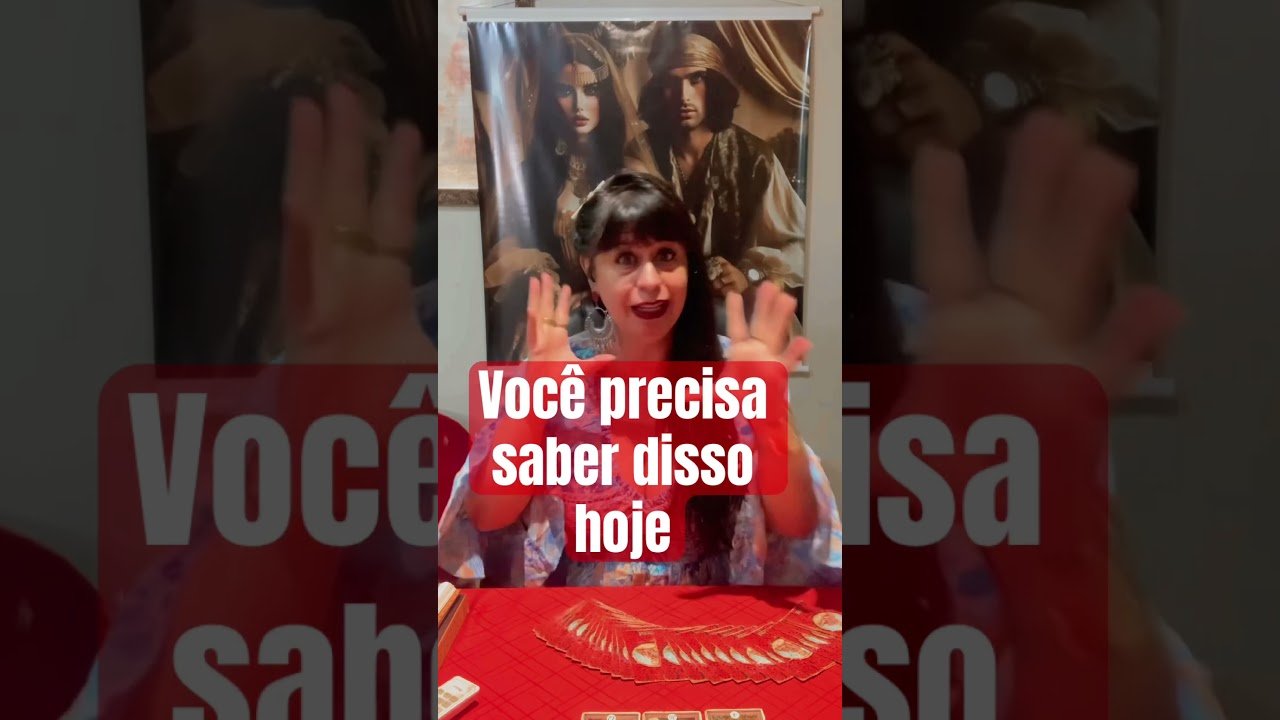 No momento, você está visualizando Você precisa saber disso , HOJE! #ciganarosa #tarot