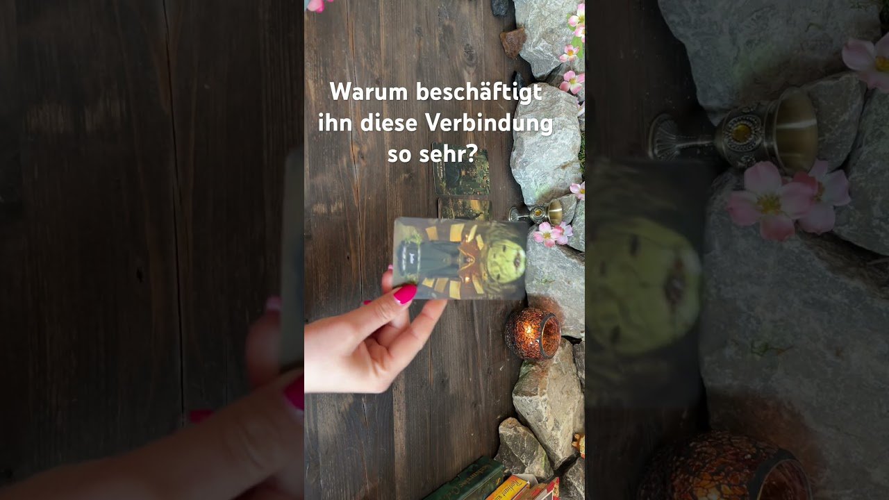 No momento, você está visualizando Warum beschäftigt ihm diese Verbindung so sehr? #liebe #tagesbotschaft #tarot #soulmate
