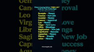 Leia mais sobre o artigo What’s Coming Before February Ends #zodiac #zodiacsigns #astrology #horoscope #tarot