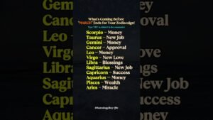 Leia mais sobre o artigo What’s Coming Before March Ends #zodiac #zodiacsigns #astrology #horoscope #tarot