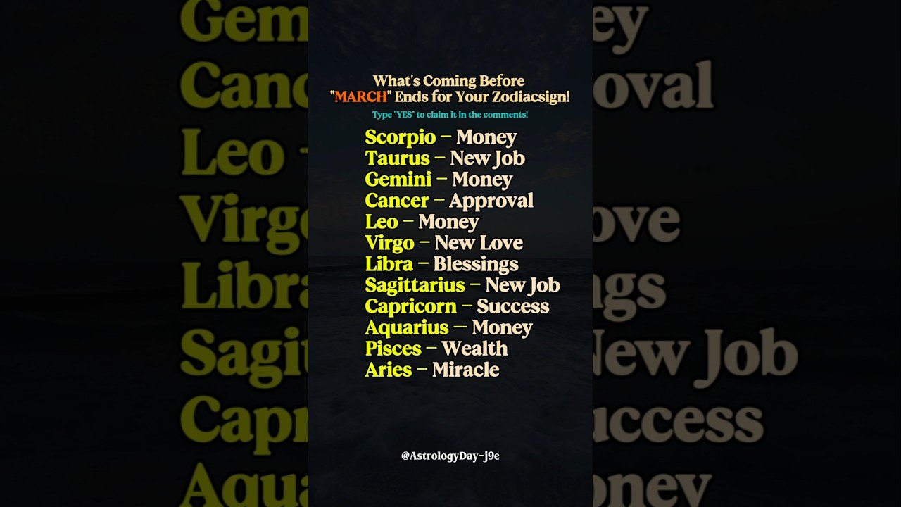 No momento, você está visualizando What’s Coming Before March Ends #zodiac #zodiacsigns #astrology #horoscope #tarot