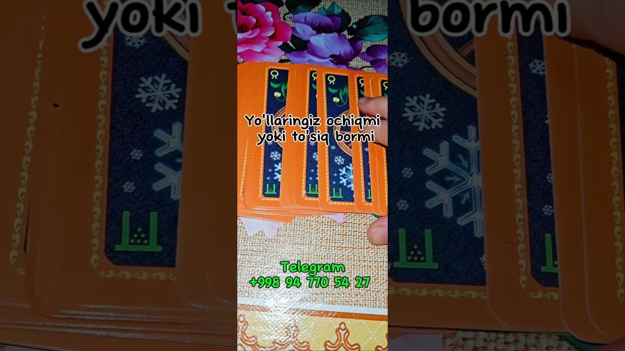No momento, você está visualizando YO’LLARINGIZ OCHIQMI YOKI TO’SIQ BORMI #tarot #tarotreading #tarotcardreading #sevgi #astrology #fol