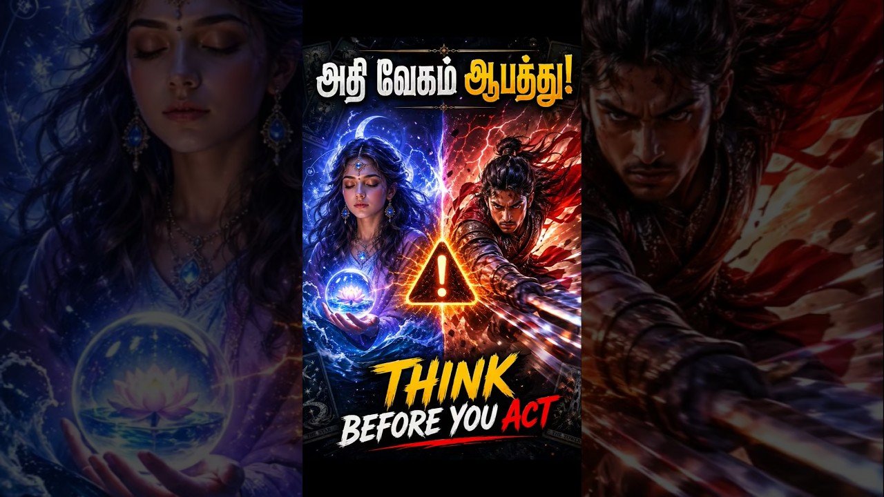 No momento, você está visualizando அதி வேகம் ஆபத்து! ⚠️ | Think Before You Act | Today Tarot Reading Tamil #shortsfeed