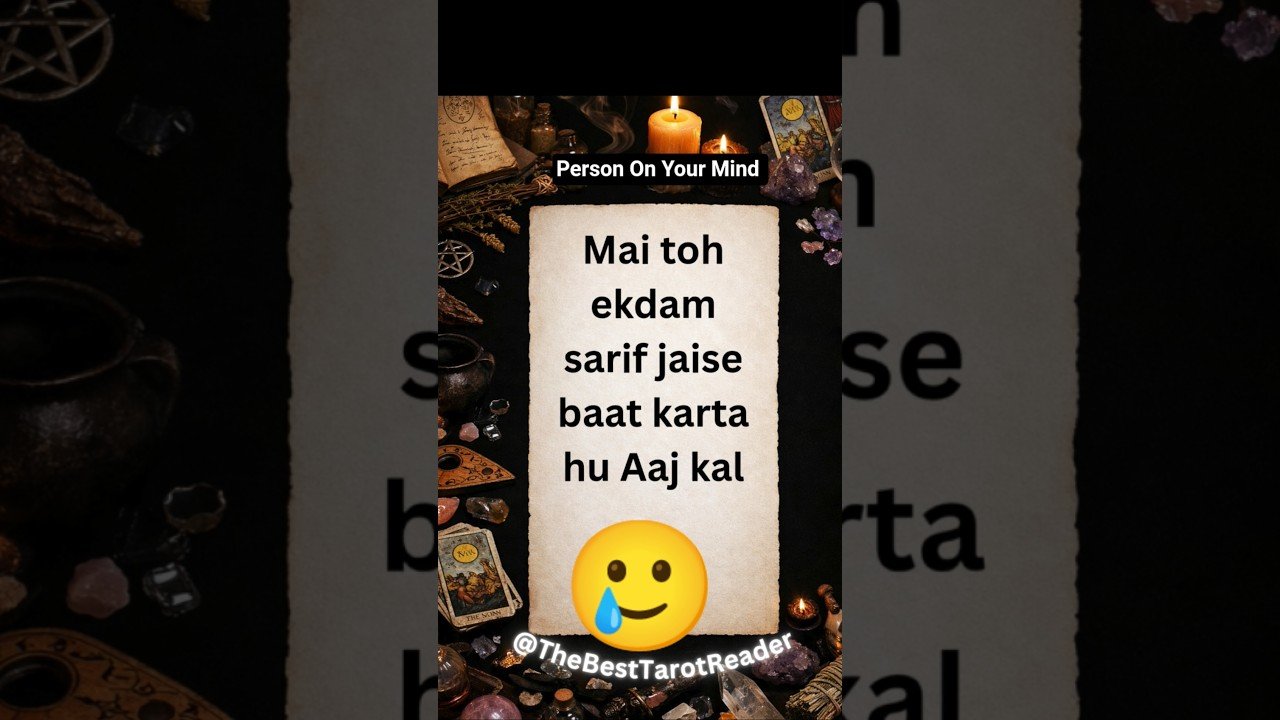 No momento, você está visualizando ❤️ Person On Your Mind 🌹#channeledmessages #tarot