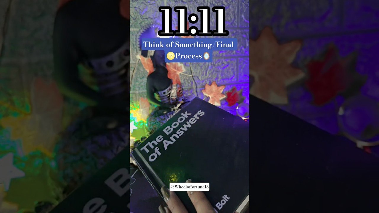 No momento, você está visualizando 11:11- UNIVERSE MESSAGE✨🪷 #wheeloffortune1111 #lawofattraction #tarot #universe #viralreels #divine