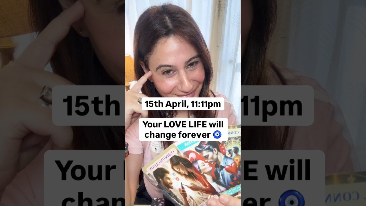 No momento, você está visualizando 15th April,11:11pm YOUR LOVE LIFE WILL CHANGE FOREVER #tarot #tarotreading