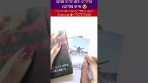Leia mais sobre o artigo আজ রাতে তার মেসেজ তোমার জন্য 😍 #tarot #bengalitarotreading #fortunetelling #tarotastro #reels