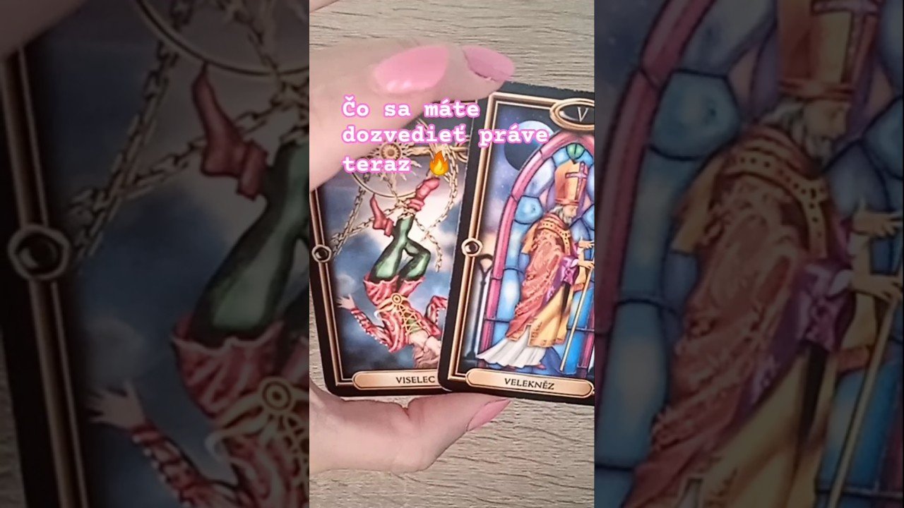 No momento, você está visualizando Čo sa máte dozvedieť teraz 🔥 Výklad pre niekoho z vás #tarot #výkladkariet #vykladkaret
