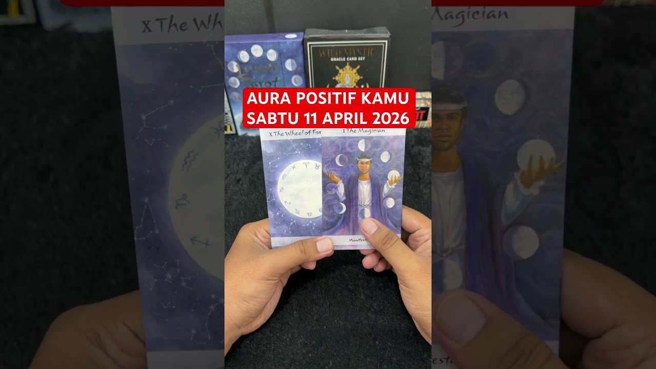 No momento, você está visualizando AURA POSITIF KAMU SABTU 11 APRIL 2026 #tarot #tarotreading