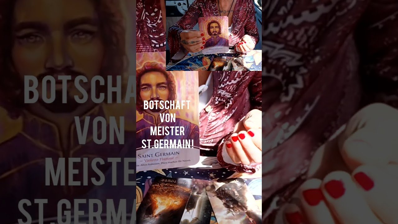 No momento, você está visualizando BOTSCHAFT von MEISTER ST.GERMAIN an dich! #tarot #spirituality