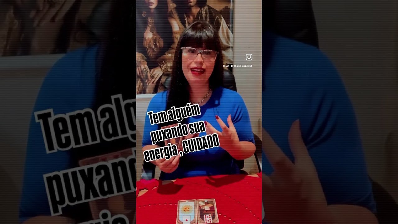 No momento, você está visualizando CUIDADO ⚠️, tem alguém puxando a sua energia . #ciganarosa #tarot