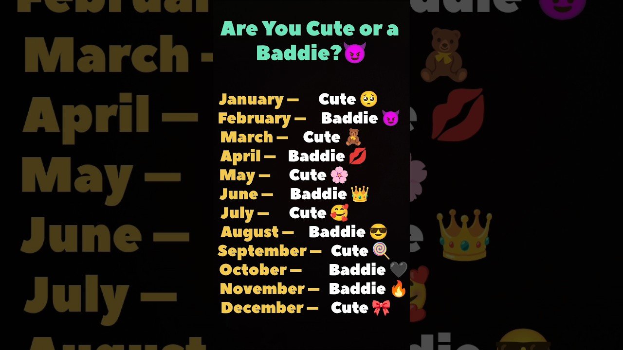 No momento, você está visualizando Cute Vs baddie 😈🔥 #zodiac #zodiacsigns #astrology #horoscope #tarot #shorts