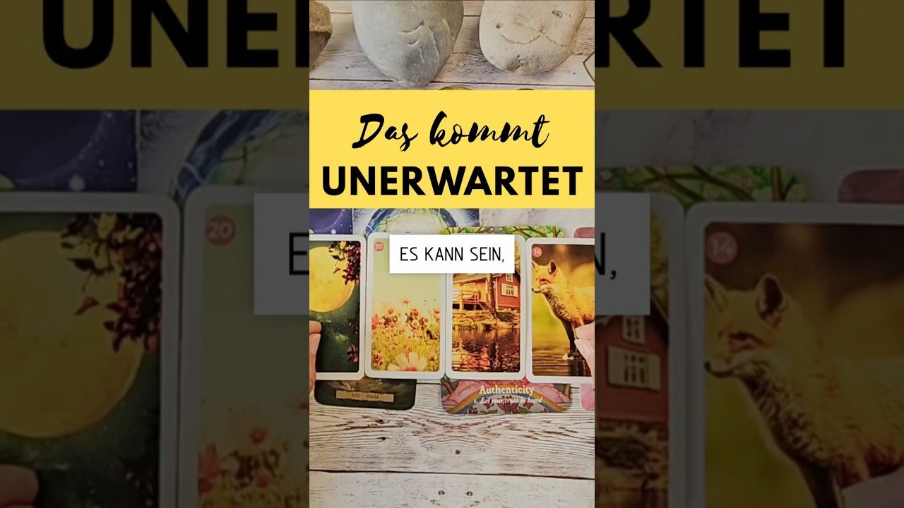 No momento, você está visualizando 🤗Das kommt UNERWARTET auf dich zu #tarot #shorts