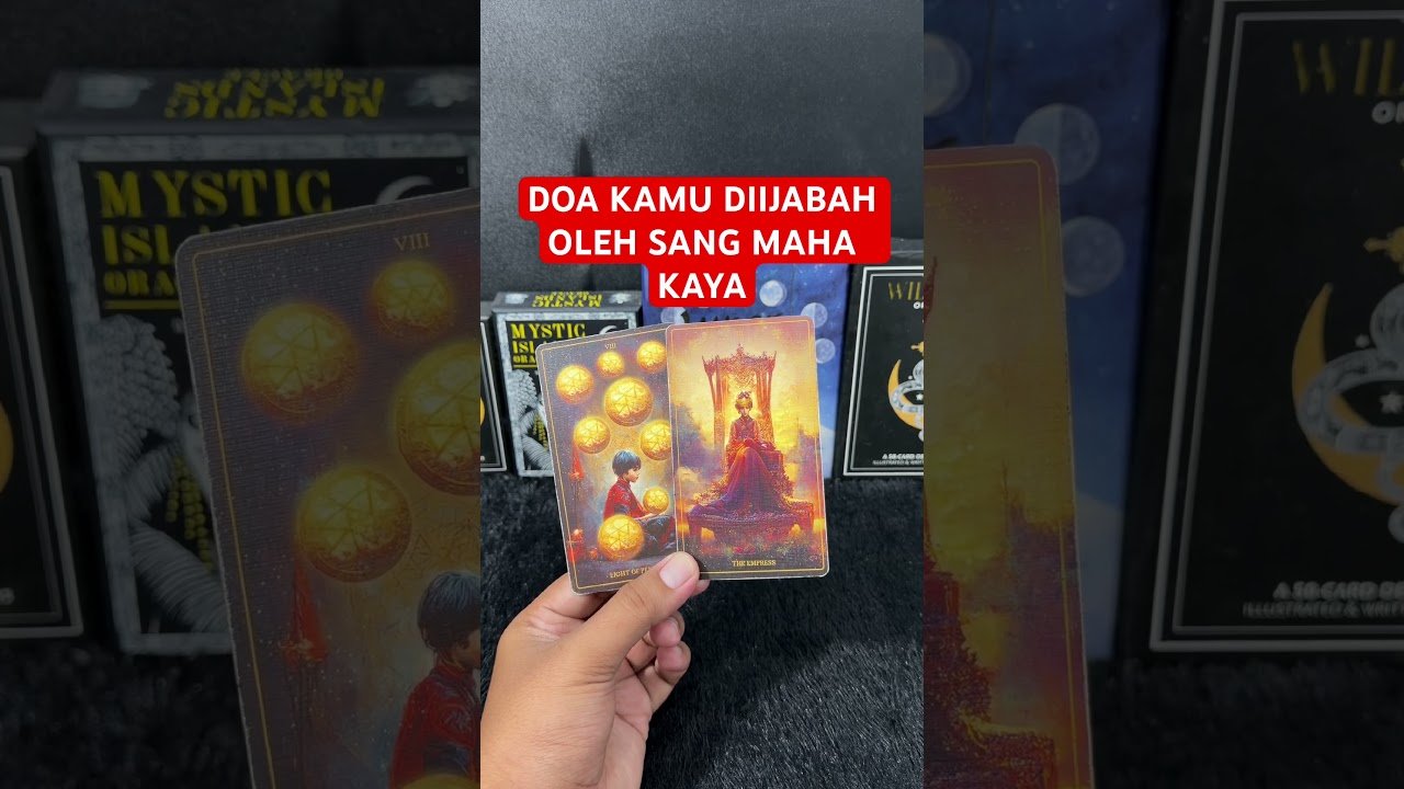 No momento, você está visualizando DOA KAMU DIIJABAH OLEH SANG MAHA KAYA #tarot #tarotreading