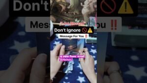 Leia mais sobre o artigo Don’t Ignore This Message 🚫⚠️.  #shorts #ytshorts #tarot