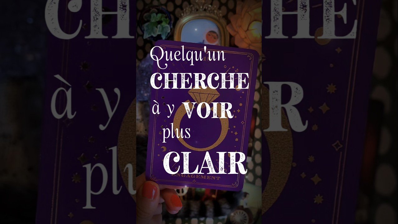 No momento, você está visualizando Engagement 💍 Des solutions arrivent 💫 #tarot #guidance