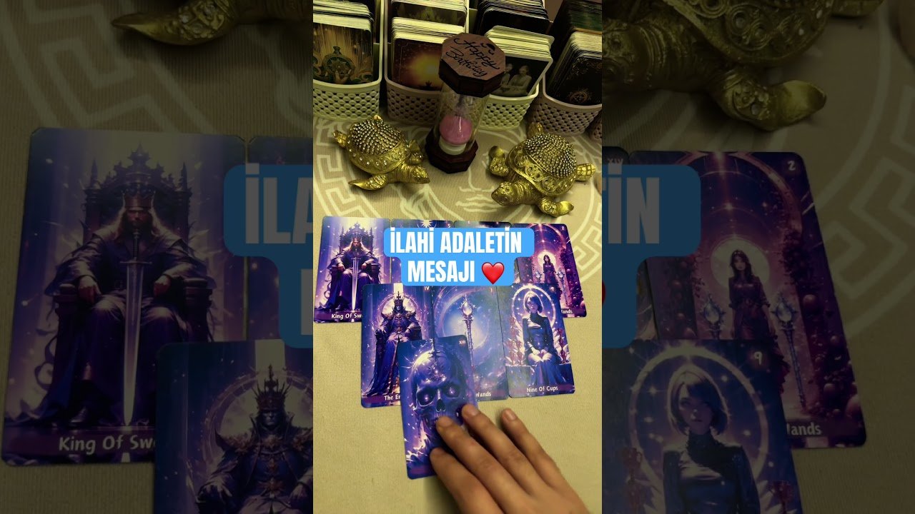 No momento, você está visualizando İLAHİ ADALETİN MESAJI ❤️ #fyp #keşfet #fenixtarot #tarot #shorts