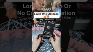 Leia mais sobre o artigo Long Distance Or No Contact Situation 😕‼️#shorts #ytshorts #tarot #couple