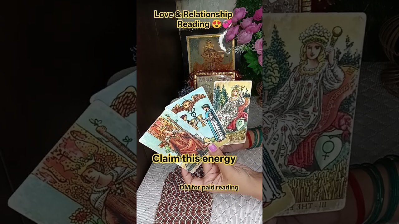 No momento, você está visualizando Love 😍 Relationship Reading ❤️#tarot #tarotcardreading #currentfeelings