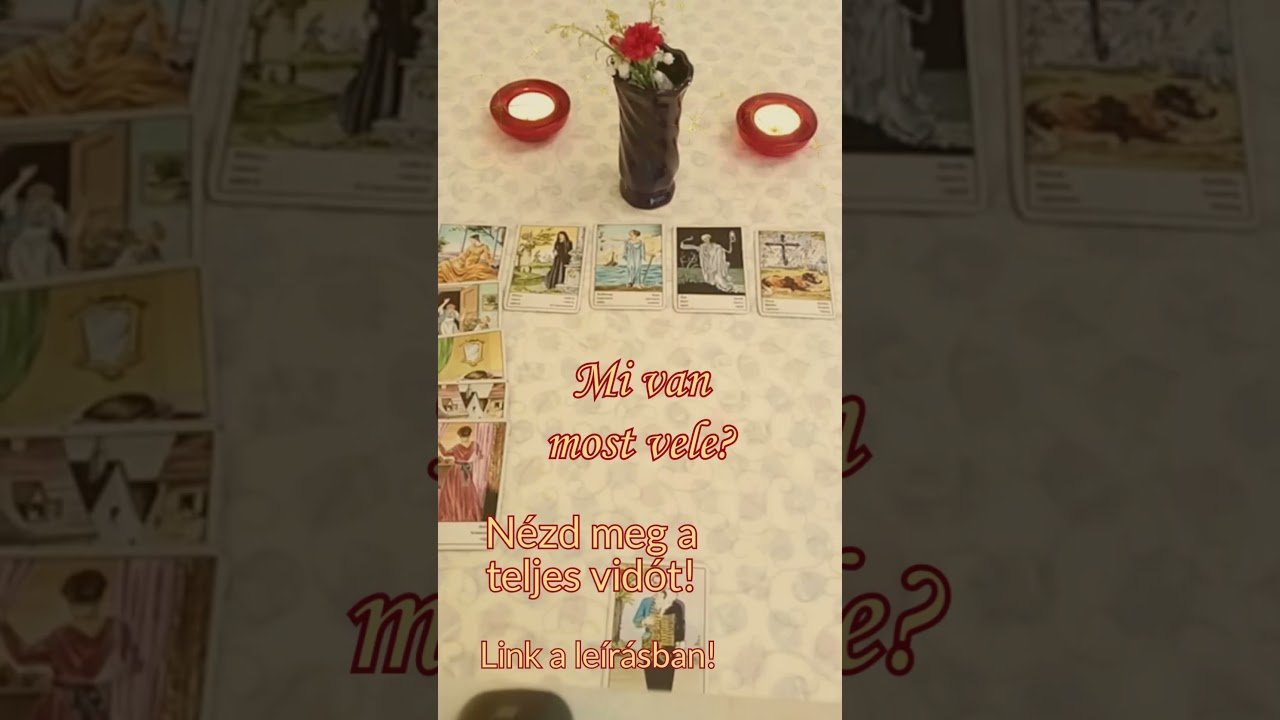 No momento, você está visualizando Mi van most vele?  💘✨😃  #love  #tarot